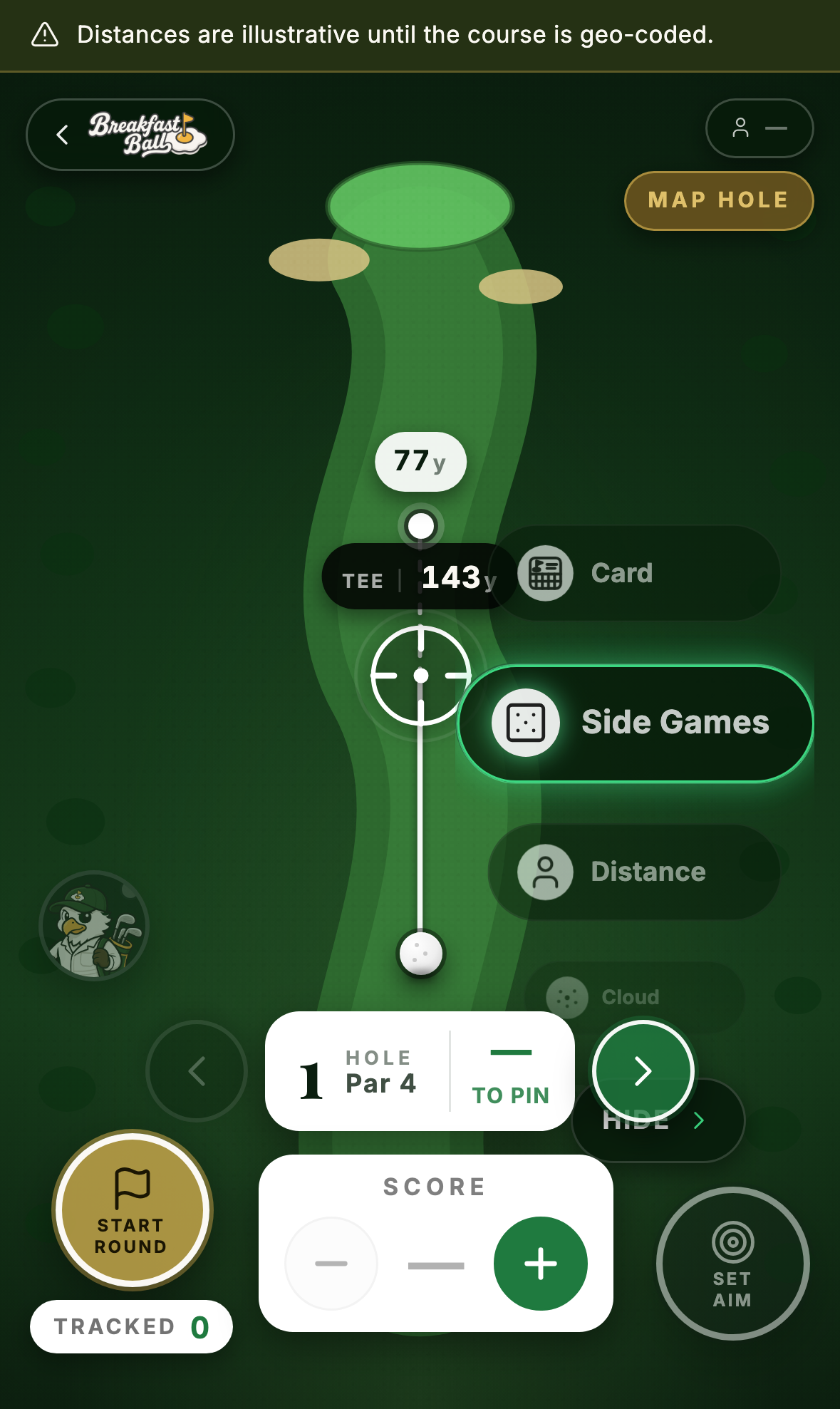 Side games tool
