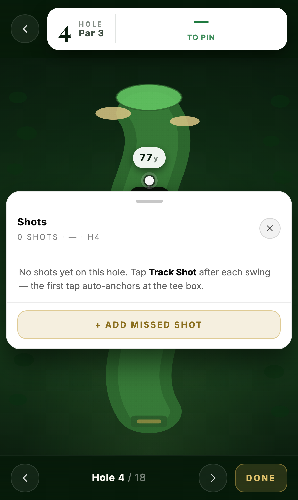 Hole 4 recap