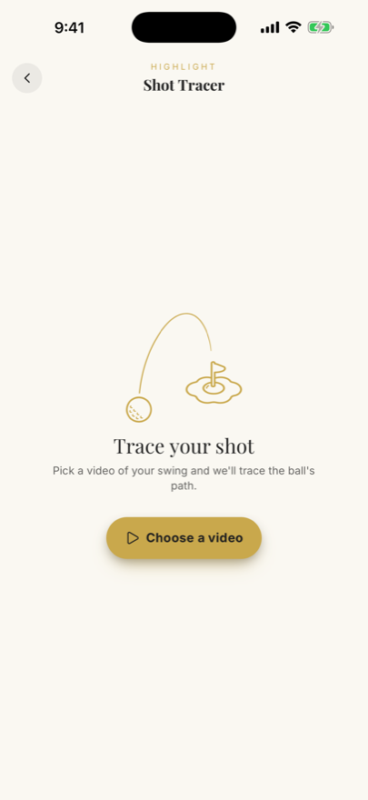 Shot tracer: trace your shot