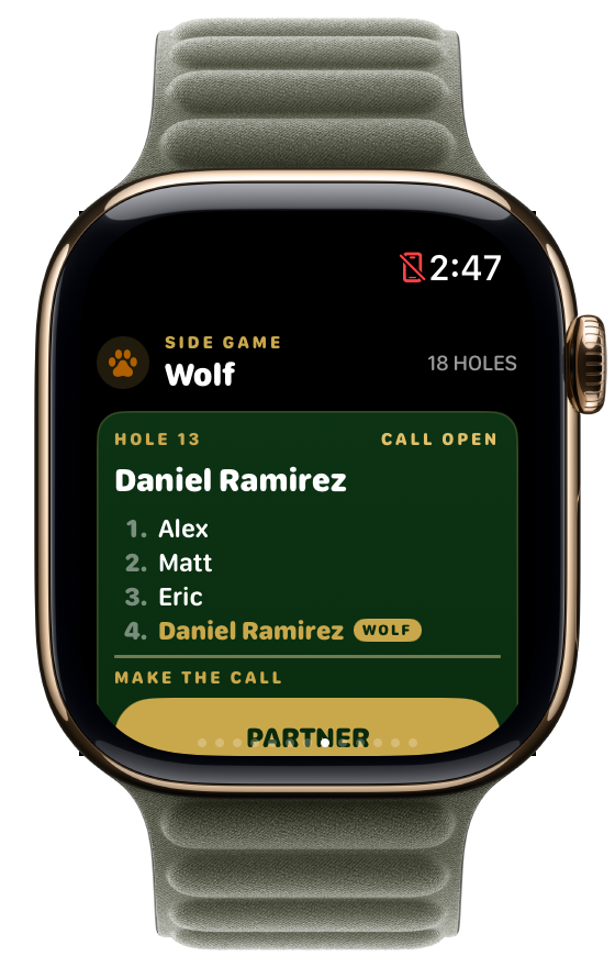 Wolf call from the wrist